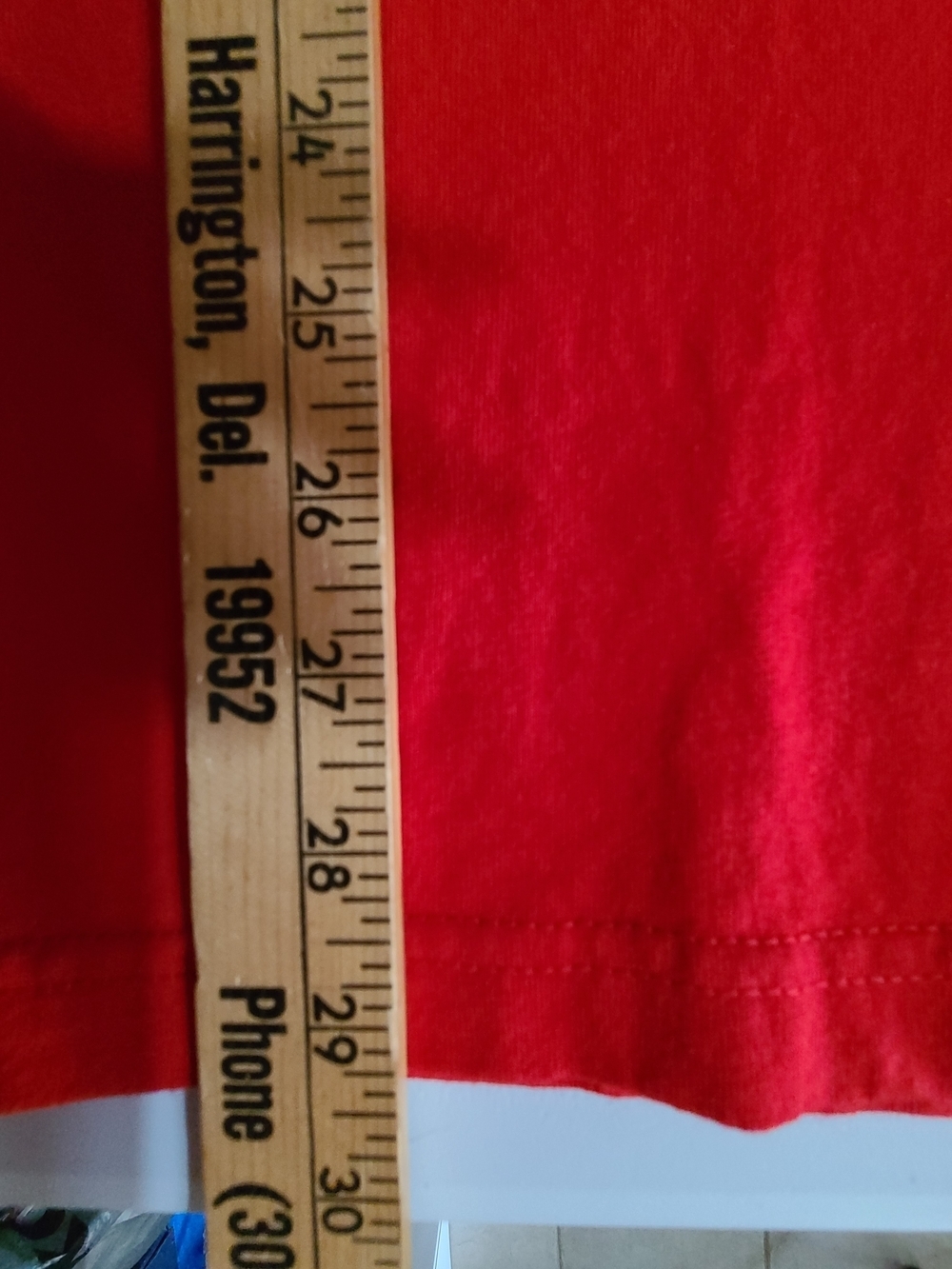 Drake Waterfowl Red Short Sleeve Tee with White Logo XL - Picture 8 of 9